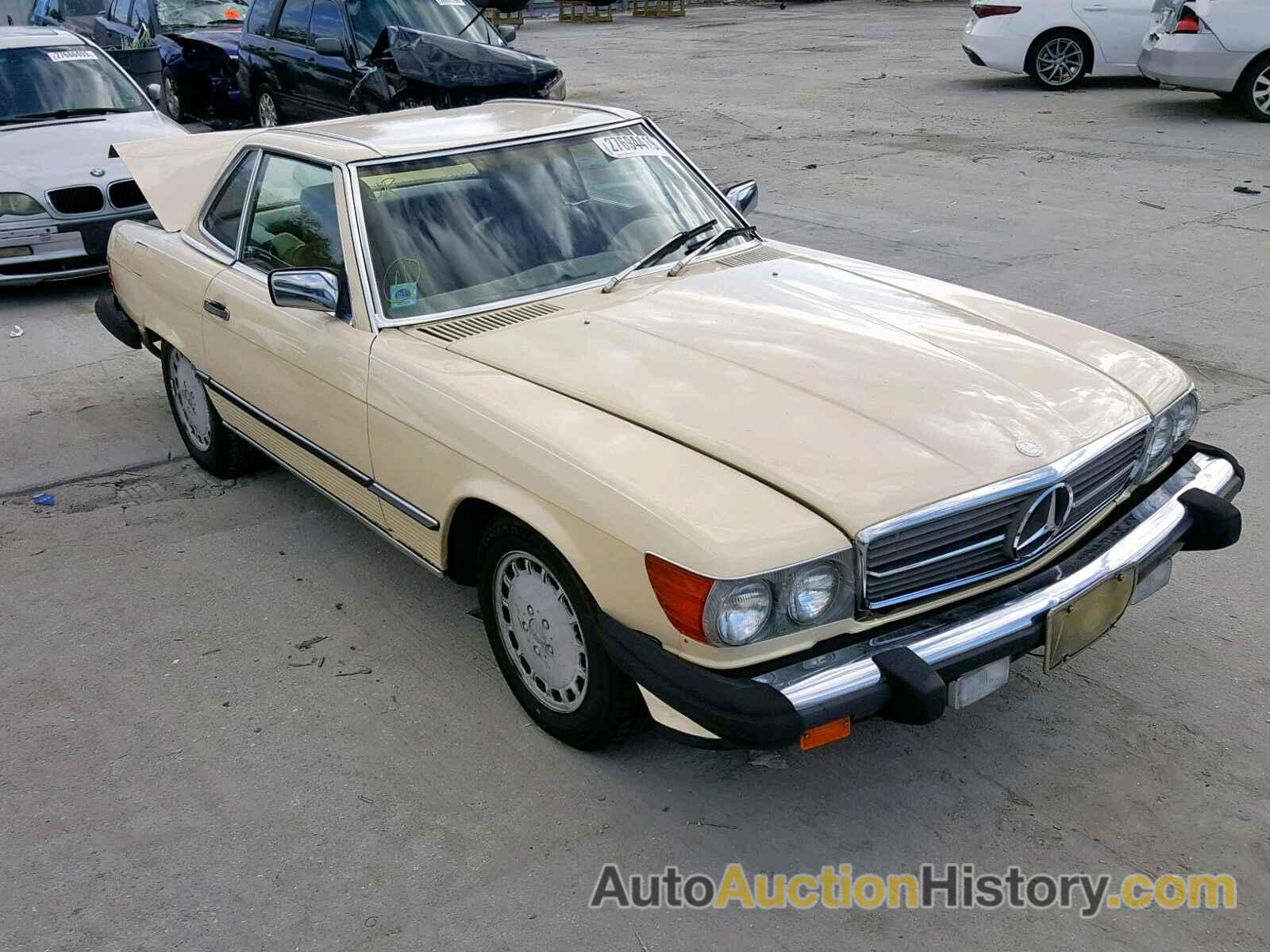 1986 MERCEDES-BENZ 560 SL, WDBBA48D7GA040776