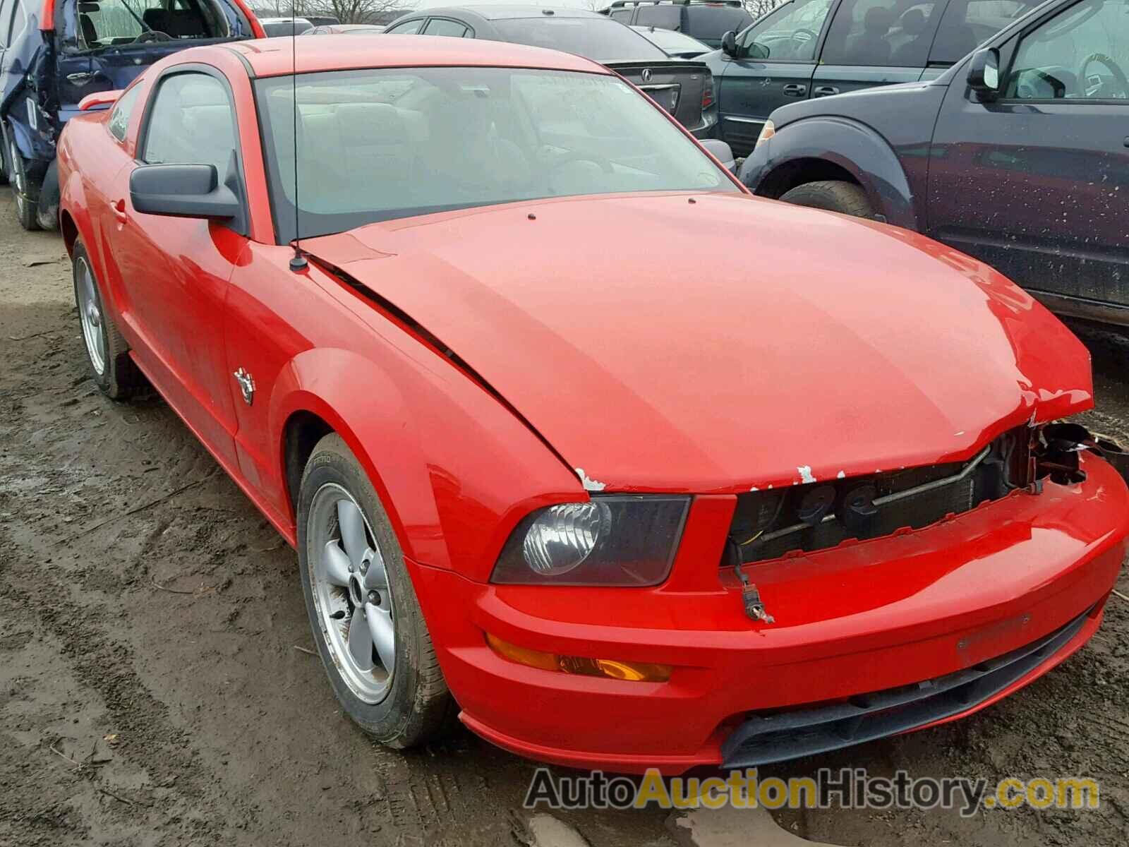 2009 FORD MUSTANG GT, 1ZVHT82H195142592