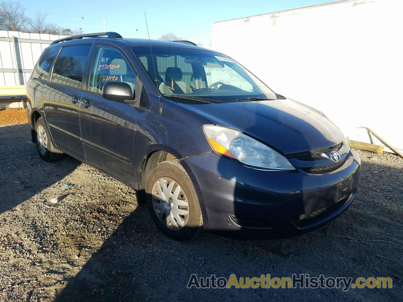 2008 TOYOTA SIENNA CE CE, 5TDZK23C48S202741