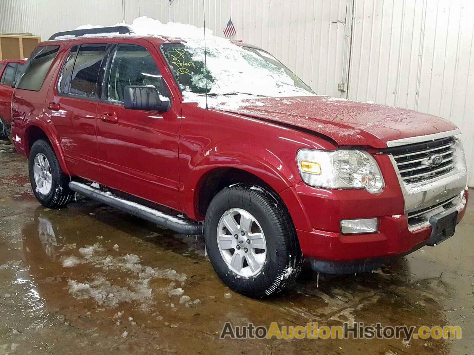 2010 FORD EXPLORER XLT, 1FMEU7DE5AUA50505