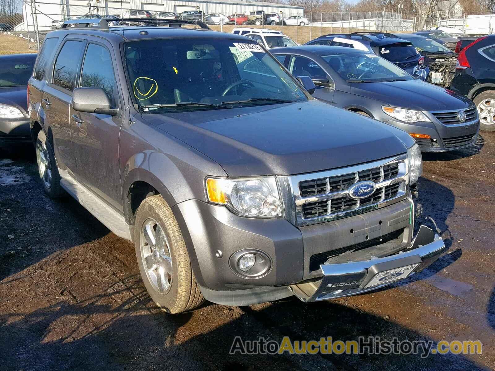 2011 FORD ESCAPE LIMITED, 1FMCU9EG6BKA46835