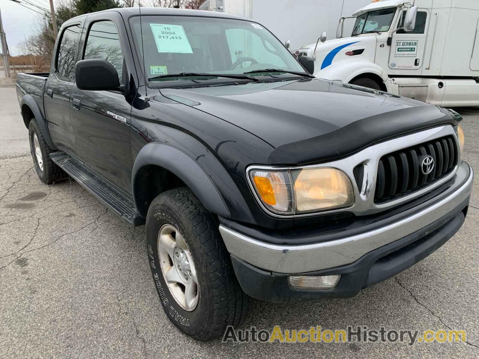 2004 TOYOTA TACOMA DOU DOUBLE CAB PRERUNNER, 5TEGN92N84Z397637