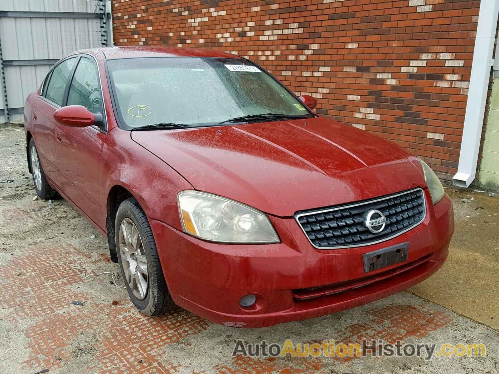 2006 NISSAN ALTIMA S, 1N4AL11EX6N402475