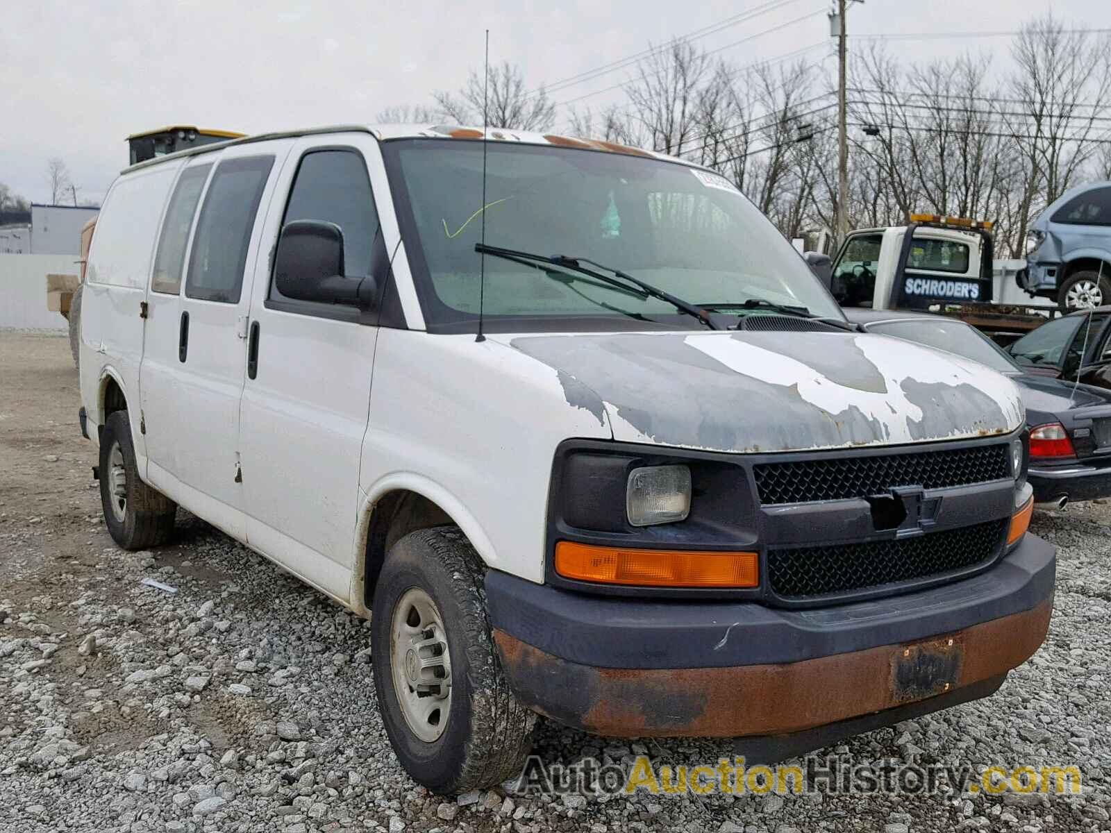 2007 CHEVROLET EXPRESS G2500, 1GCGG25V971106932