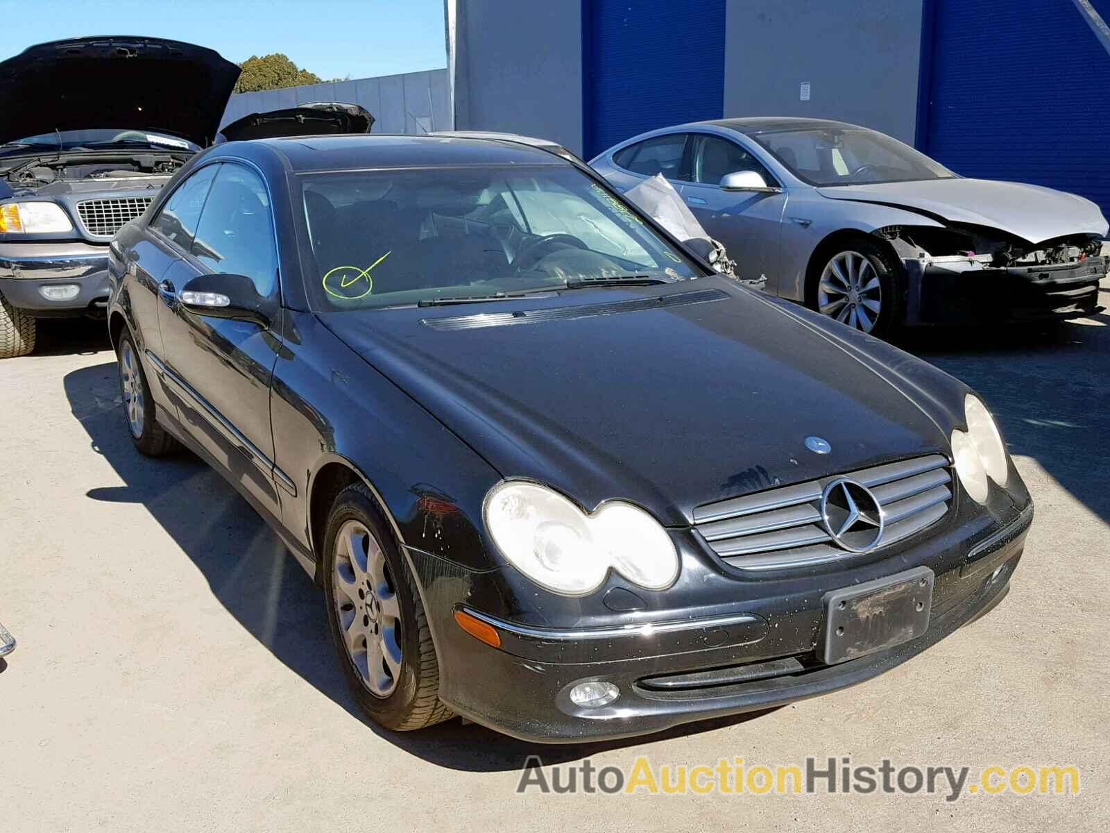 2004 MERCEDES-BENZ CLK 320C, WDBTJ65J34F120214