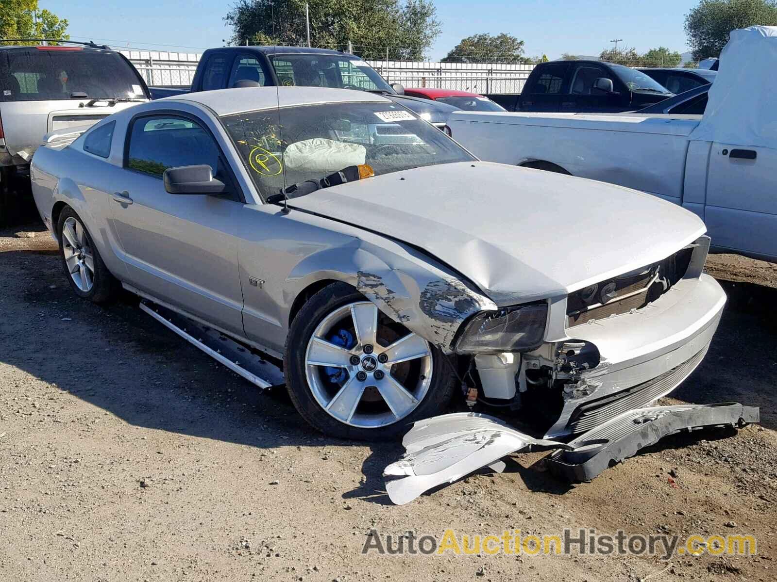 2007 FORD MUSTANG GT, 1ZVHT82H975285061