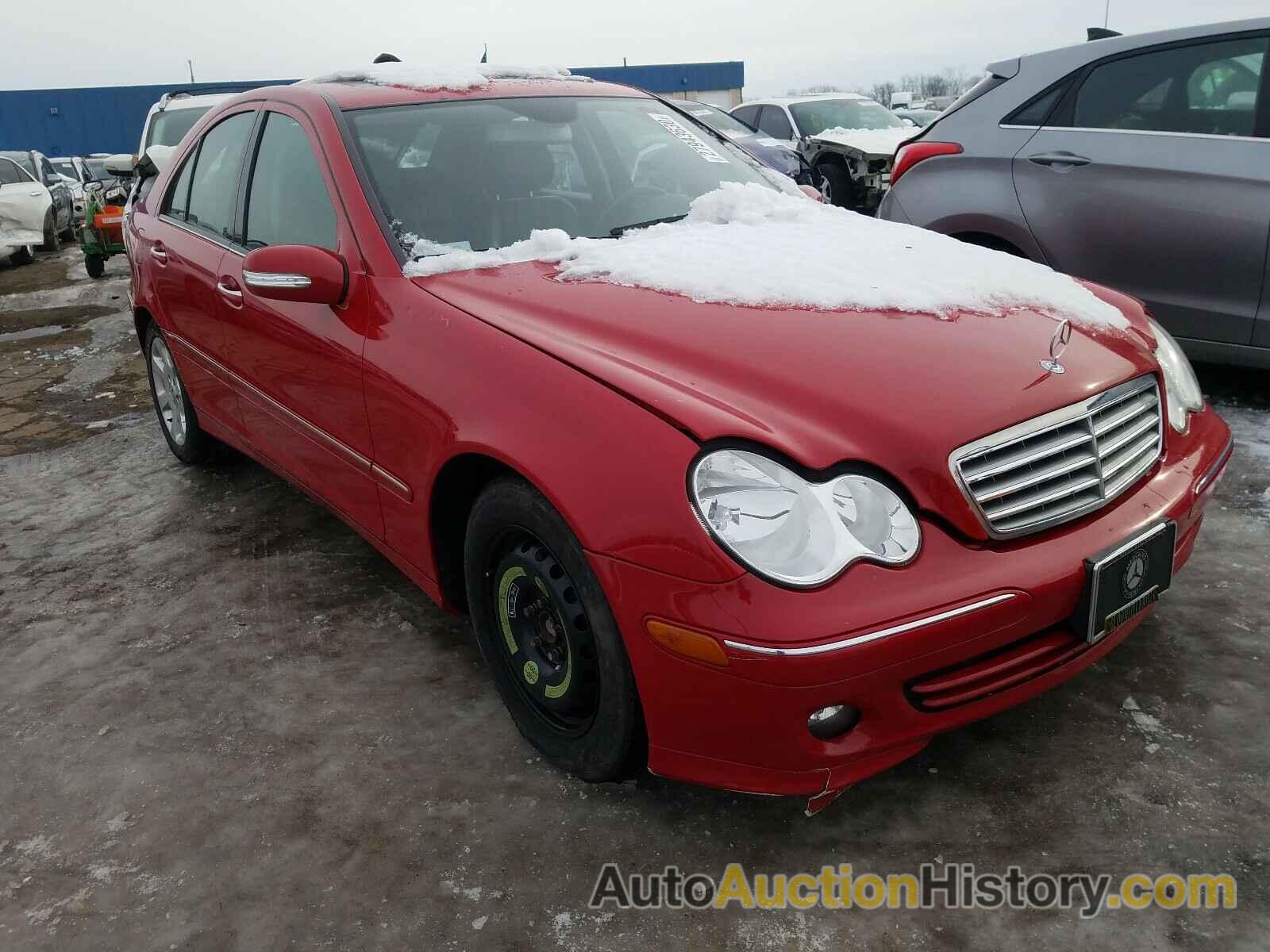 2006 MERCEDES-BENZ C 280 4MAT 280 4MATIC, WDBRF92H36F795465