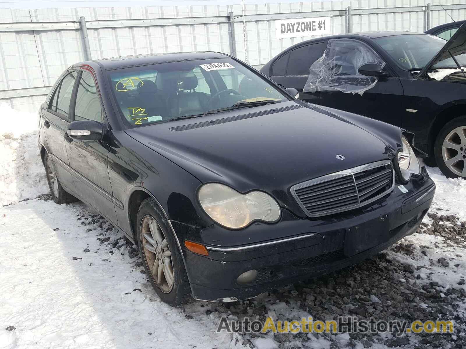 2004 MERCEDES-BENZ C 230K SPO 230K SPORT SEDAN, WDBRF40J04F449573