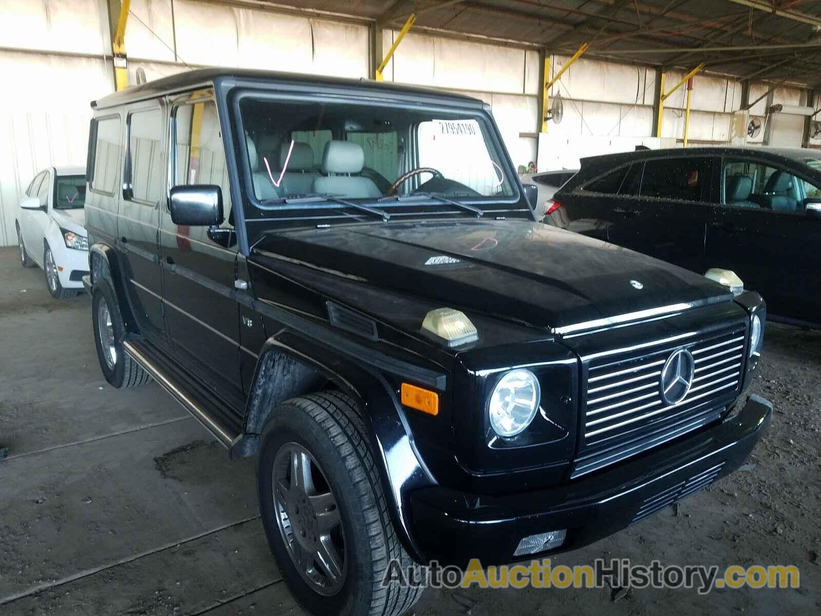 2002 MERCEDES-BENZ G 500 500, WDCYR49E92X129485