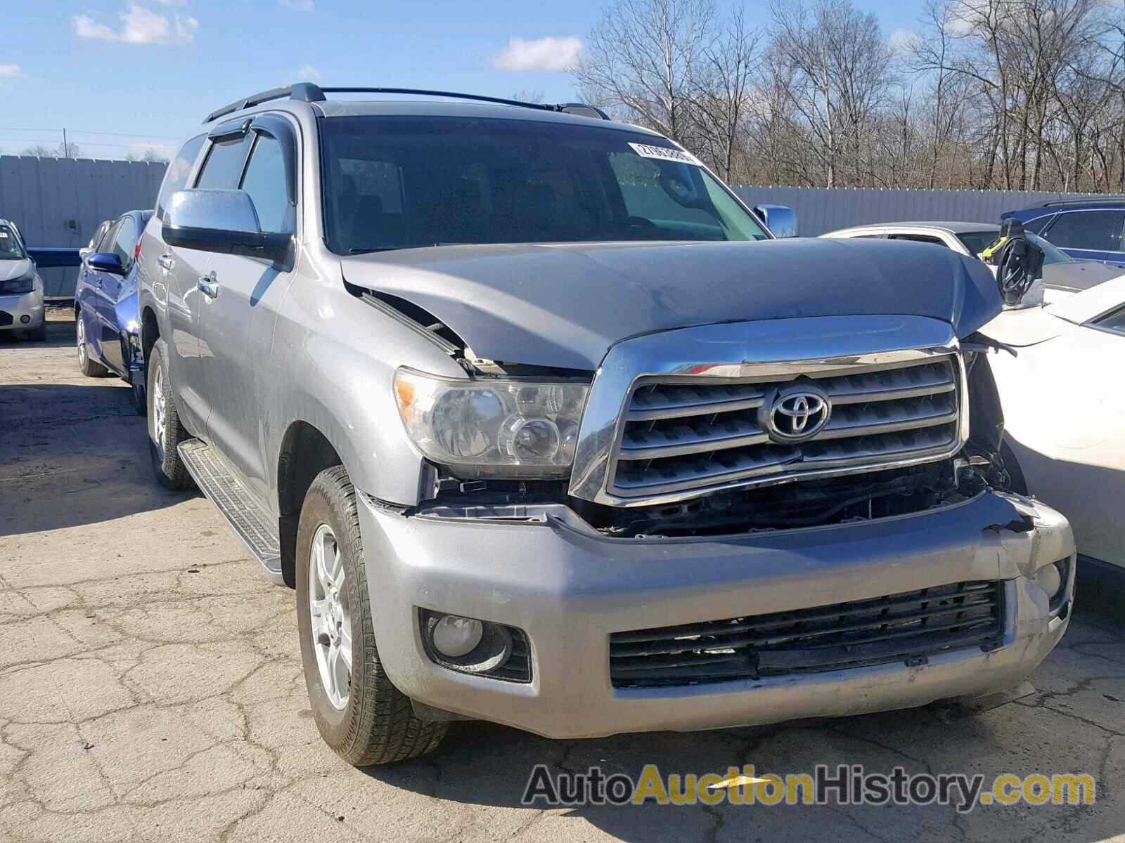 2008 TOYOTA SEQUOIA LIMITED, 5TDBY68A58S012350