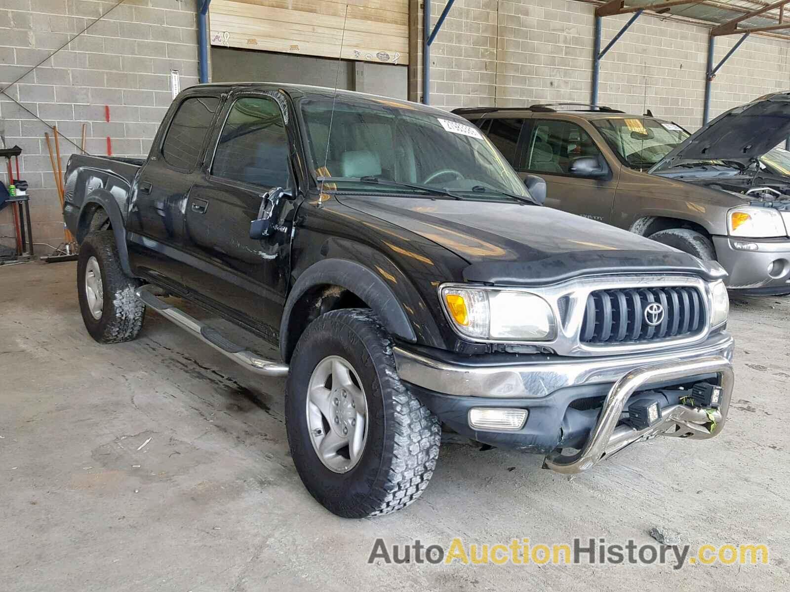 2004 TOYOTA TACOMA DOUBLE CAB PRERUNNER, 5TEGN92N54Z425393