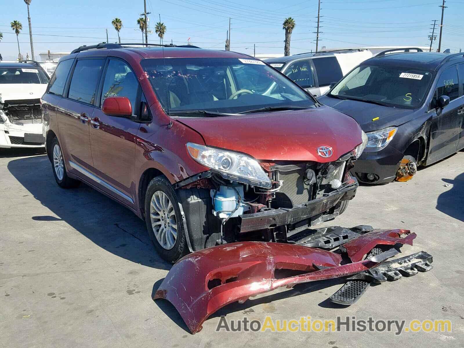 2014 TOYOTA SIENNA XLE, 5TDYK3DC0ES451663