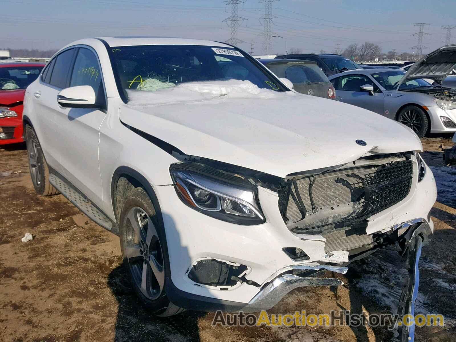 2018 MERCEDES-BENZ GLC COUPE 300 4MATIC, WDC0J4KBXJF405228