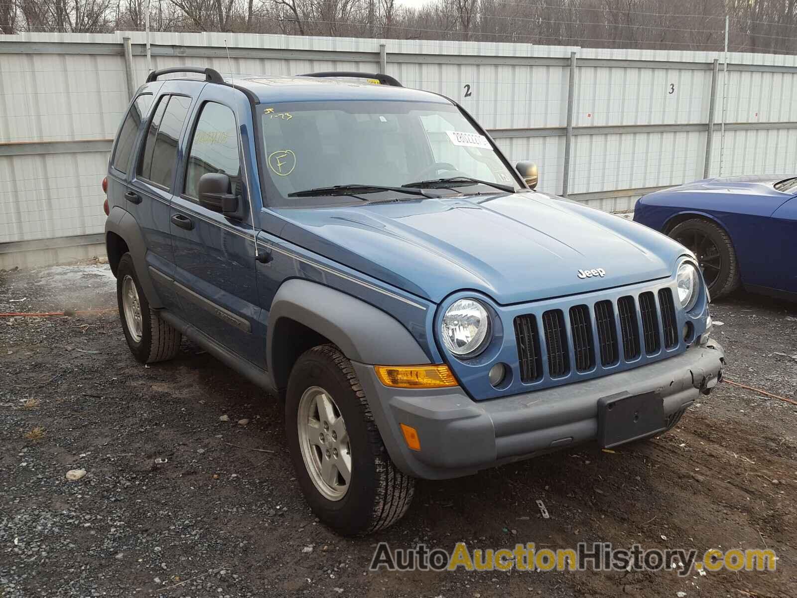 2005 JEEP LIBERTY SP SPORT, 1J4GL48KX5W637348