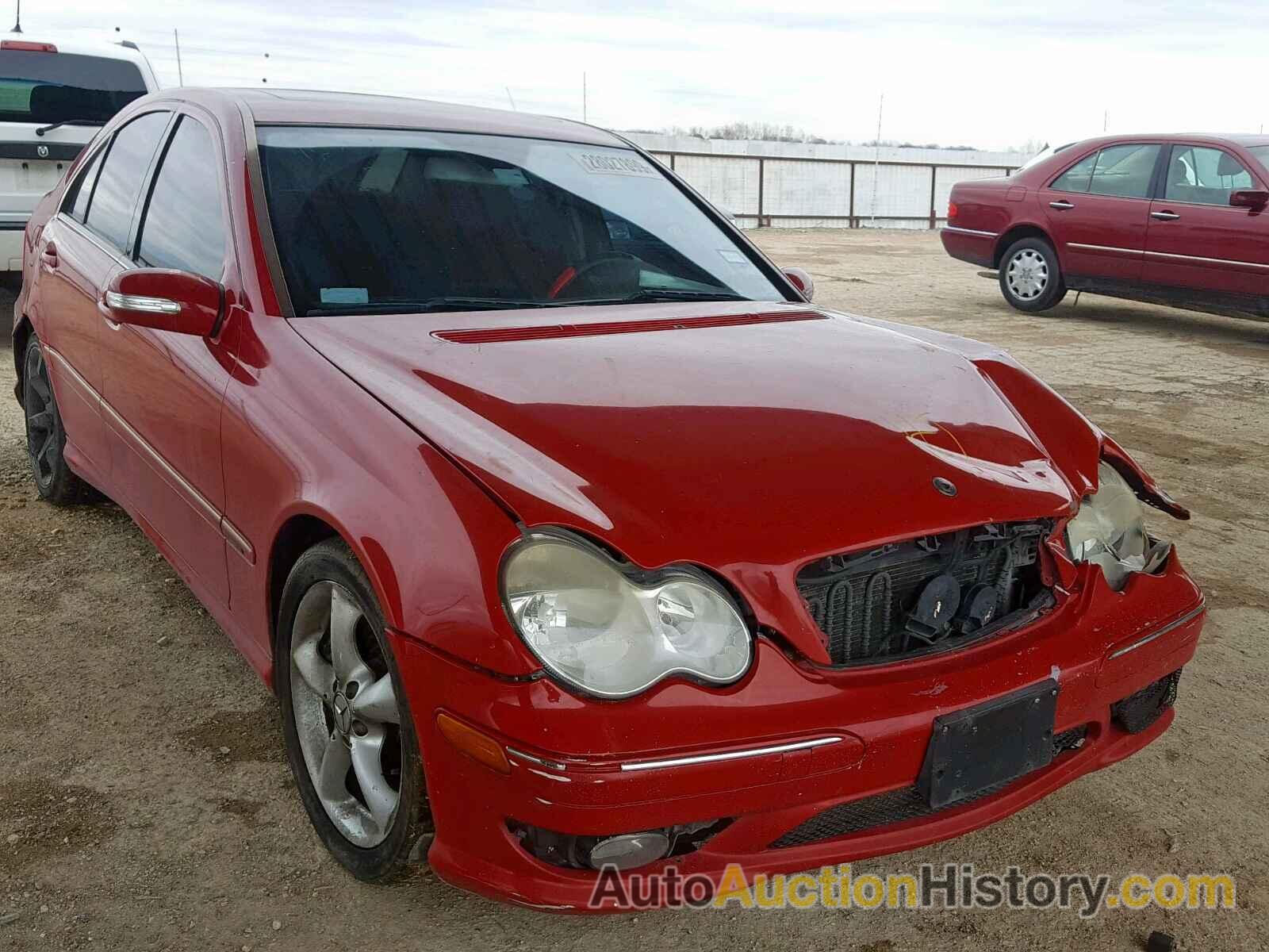 2006 MERCEDES-BENZ C GENERATION 2006 230, WDBRF52H36F825203