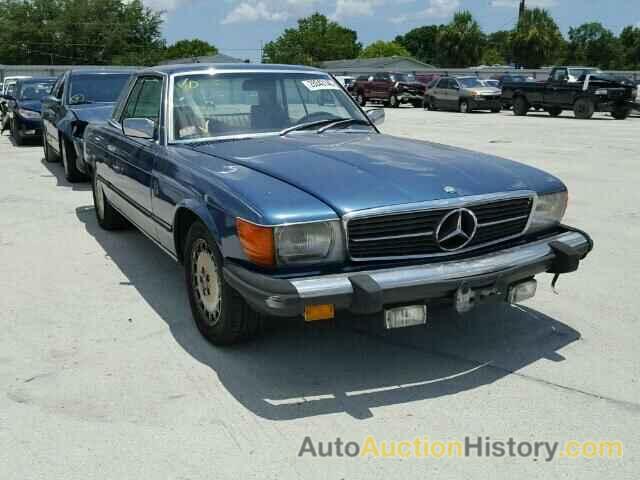 1981 MERCEDES-BENZ 380SLC, WDBBA25A3BB000969