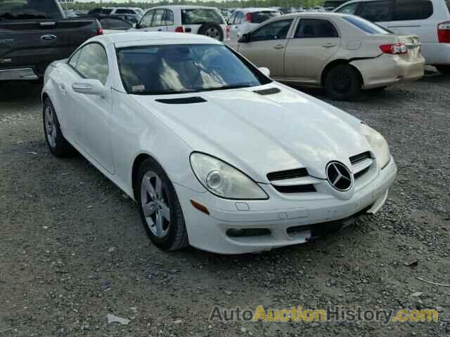 2007 MERCEDES-BENZ SLK280, WDBWK54F47F166494