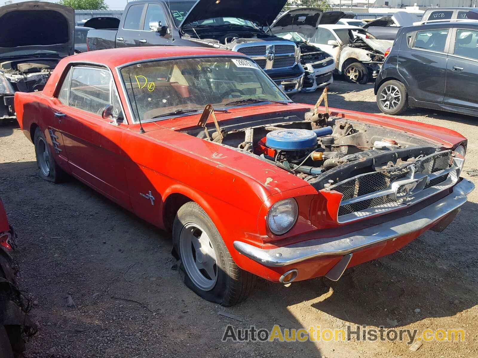 1966 FORD MUSTANG, 6F07T160822