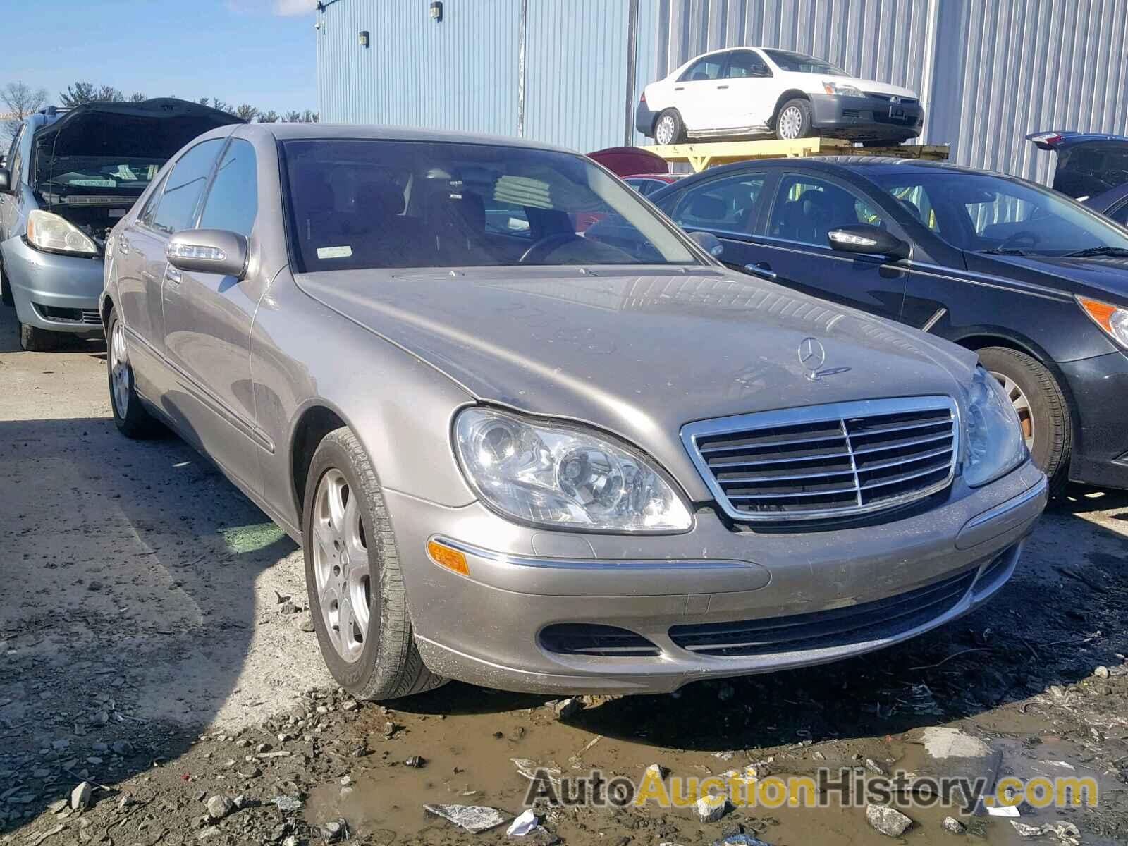 2005 MERCEDES-BENZ S 430 4MATIC, WDBNG83J85A438589