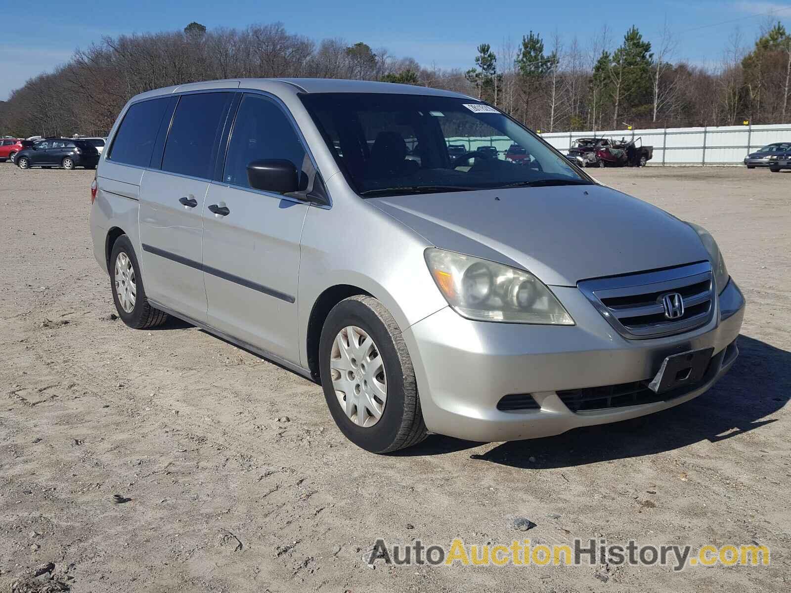 2006 HONDA ODYSSEY LX LX, 5FNRL38286B074329