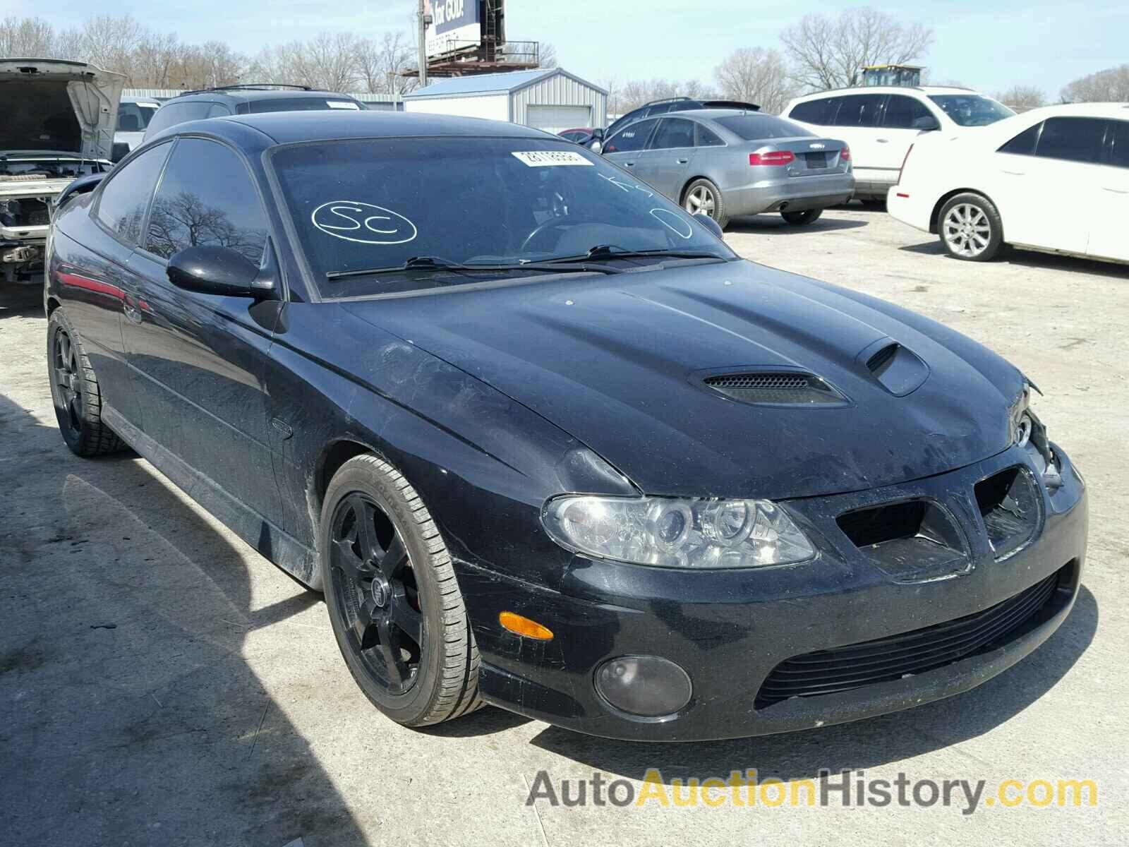 2005 PONTIAC GTO , 6G2VX12U55L458556