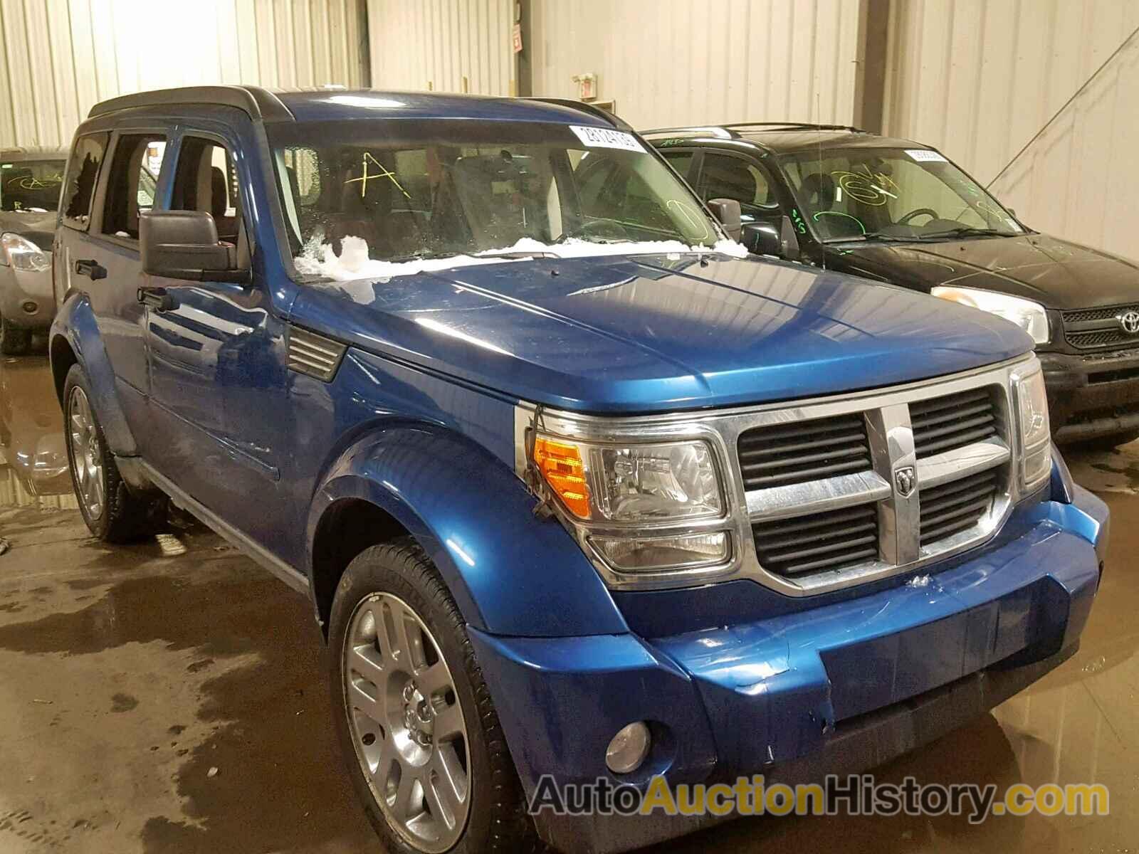 2009 DODGE NITRO SLT, 1D8GU58K49W548861