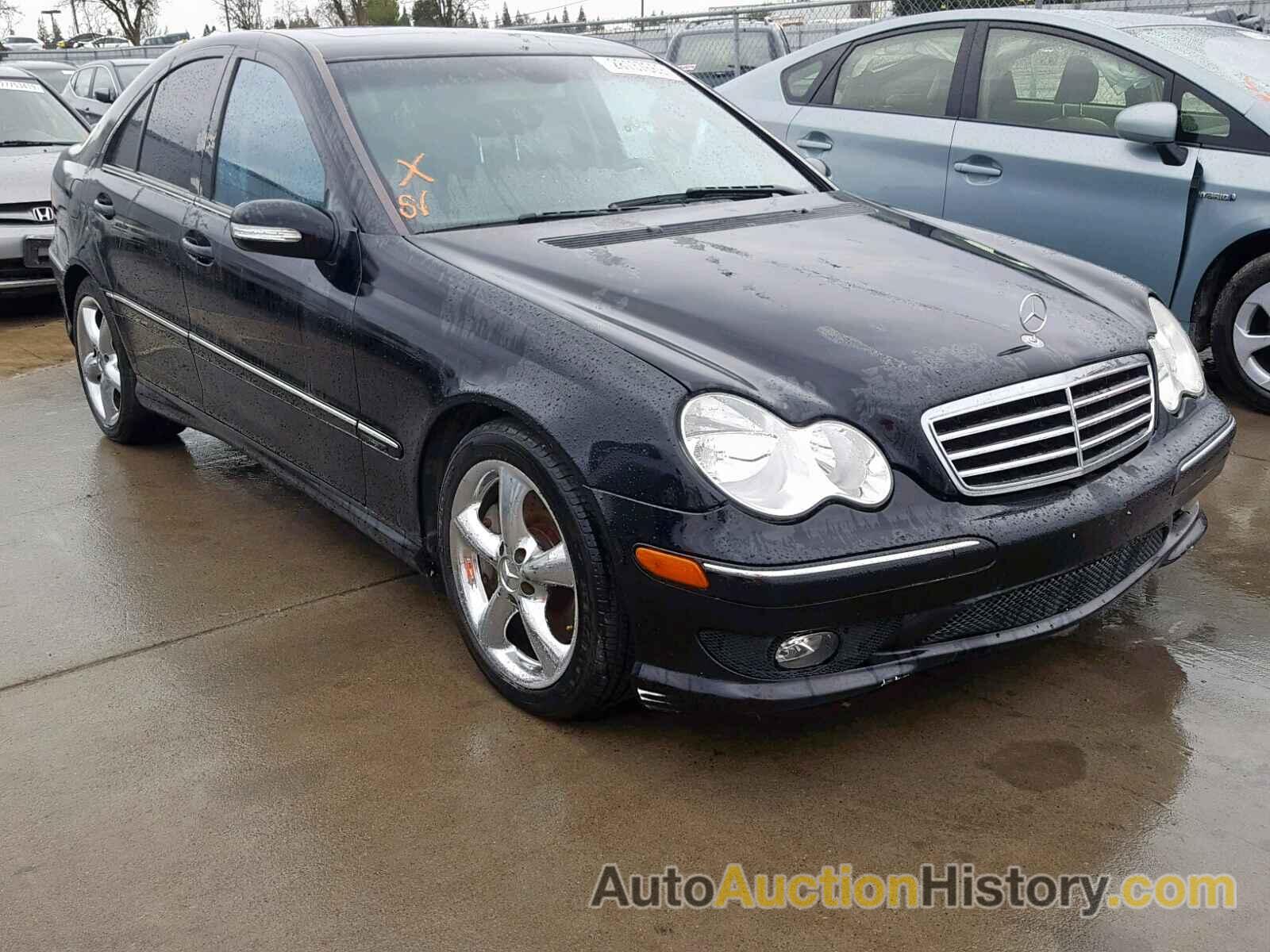 2006 MERCEDES-BENZ C GENERATION 2006 230, WDBRF52H26F764104