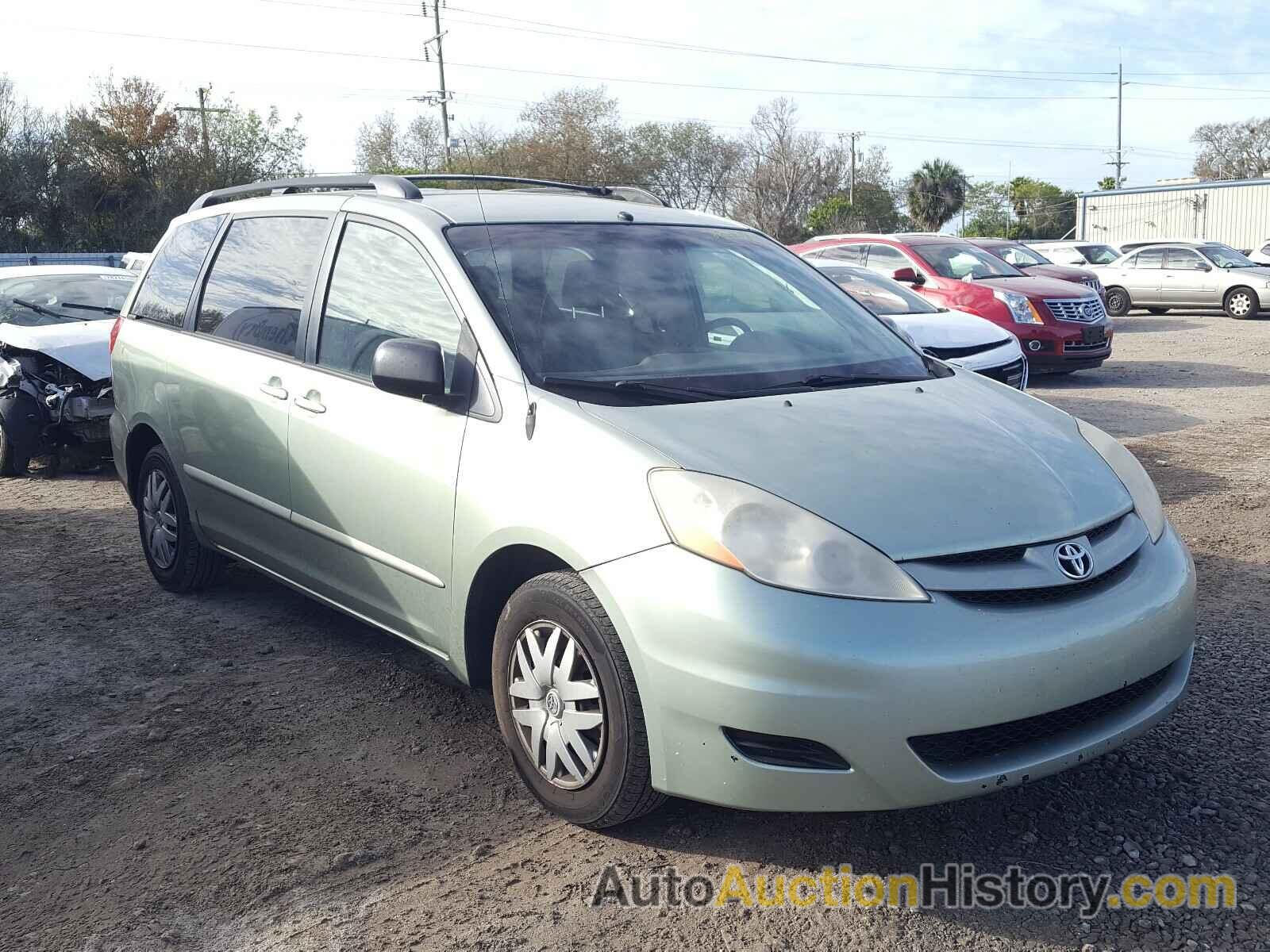 2008 TOYOTA SIENNA CE CE, 5TDZK23C08S157751