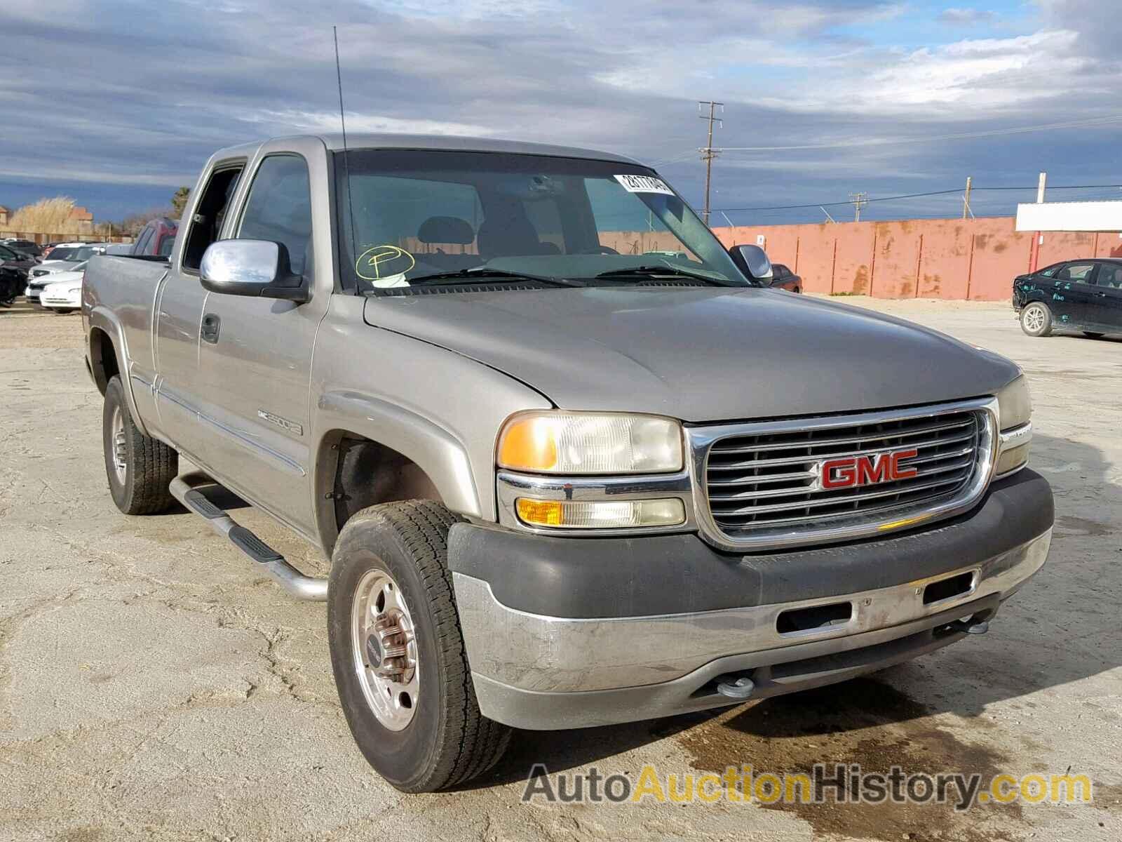 2002 GMC SIERRA C2500 HEAVY DUTY, 