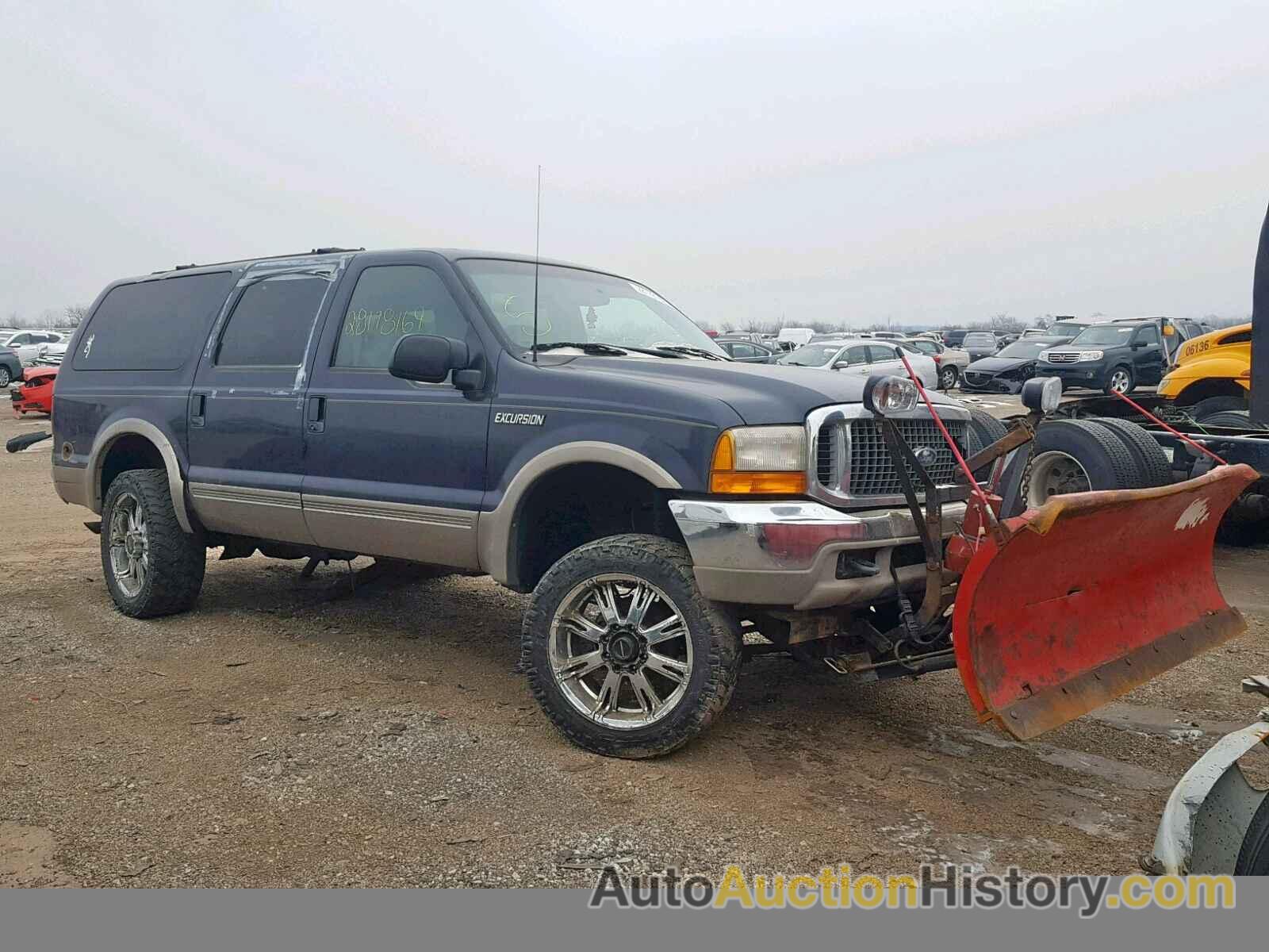 2000 FORD EXCURSION LIMITED, 1FMNU43S5YED09004