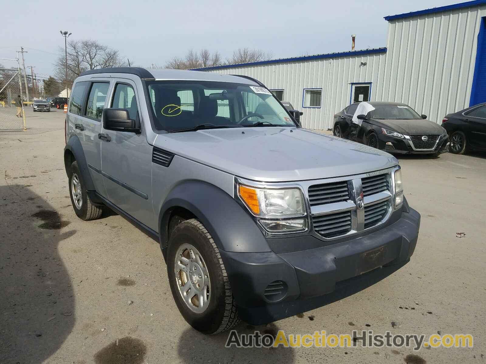 2008 DODGE NITRO SXT SXT, 1D8GU28K58W117541