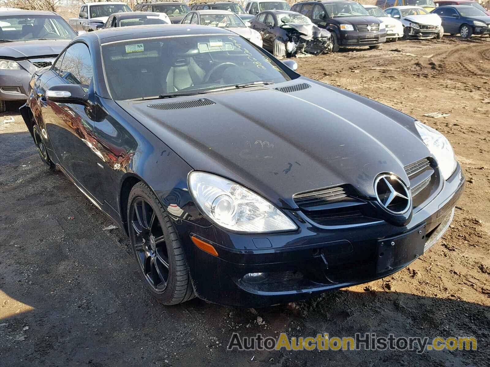 2008 MERCEDES-BENZ SLK 350, WDBWK56F78F179674