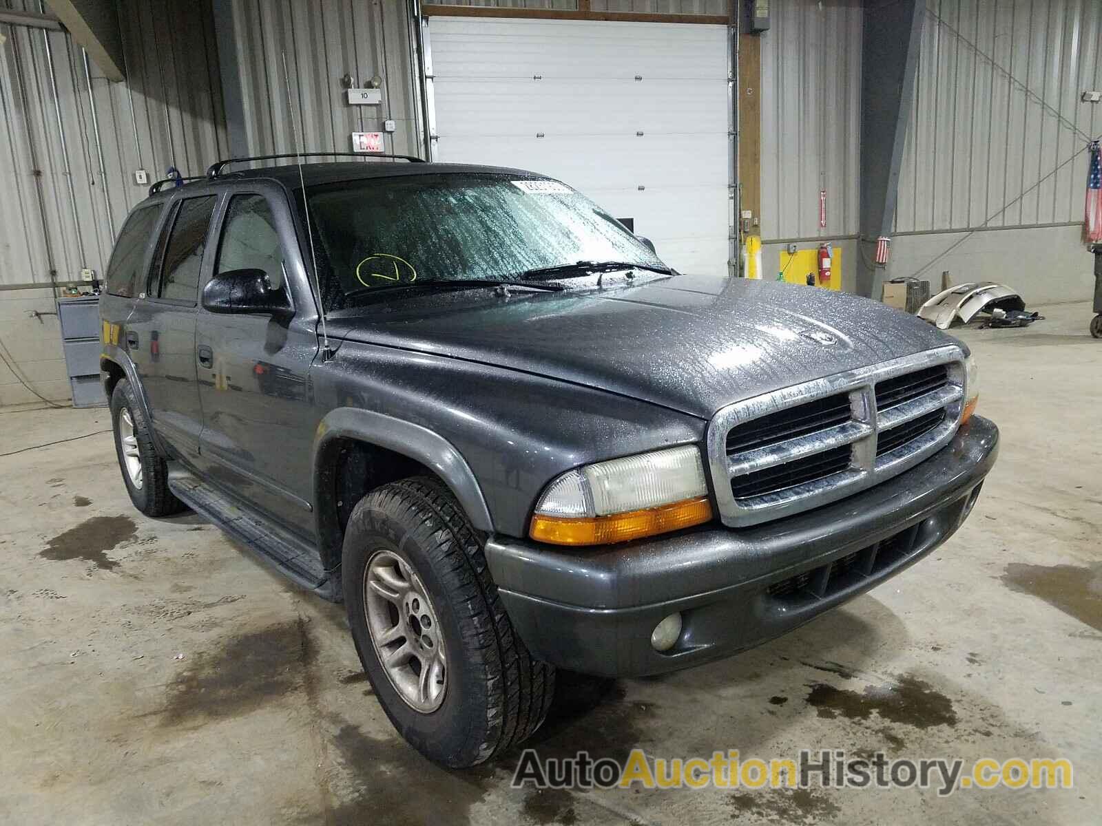 2002 DODGE DURANGO SL SLT, 1B4HS48N52F220445