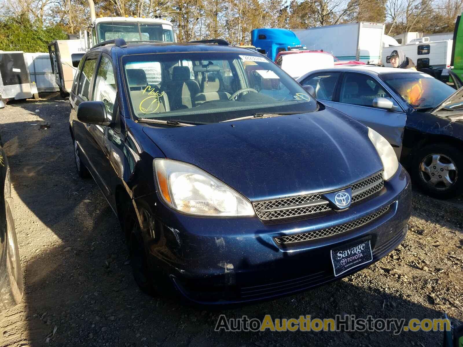 2004 TOYOTA SIENNA CE CE, 5TDZA23C64S058848