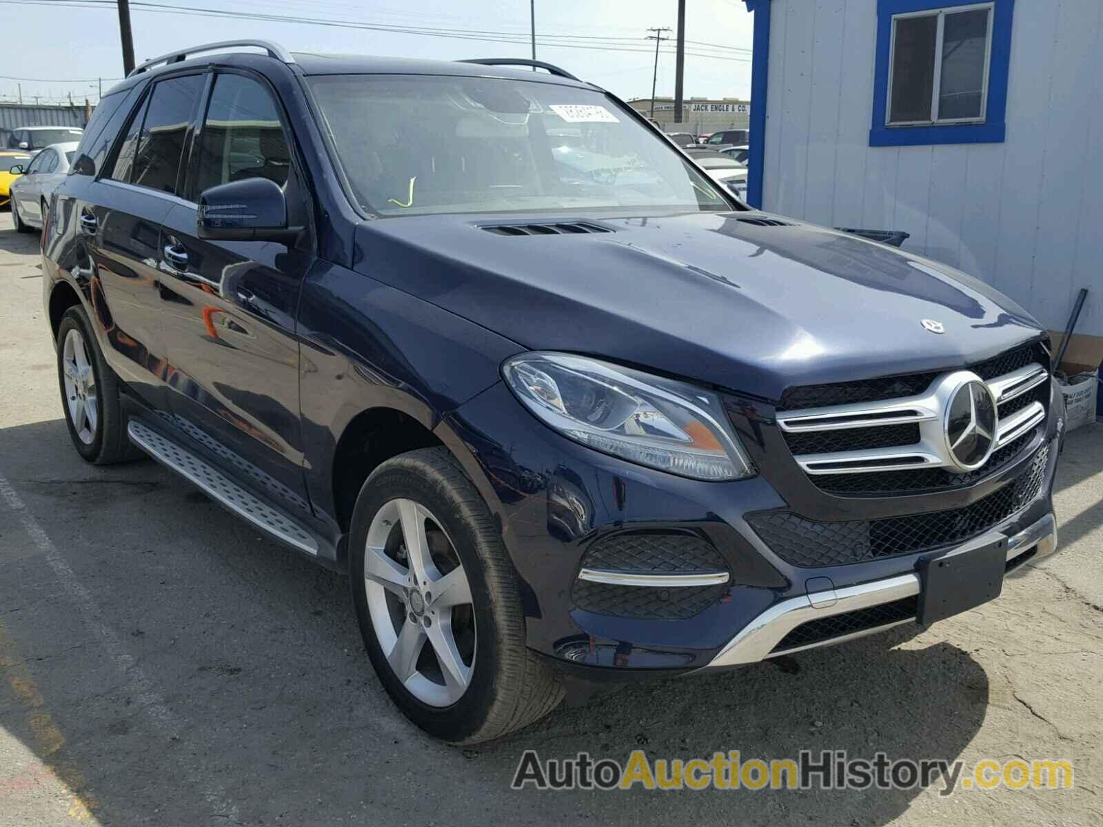 2016 MERCEDES-BENZ GLE 350, 4JGDA5JB9GA668925