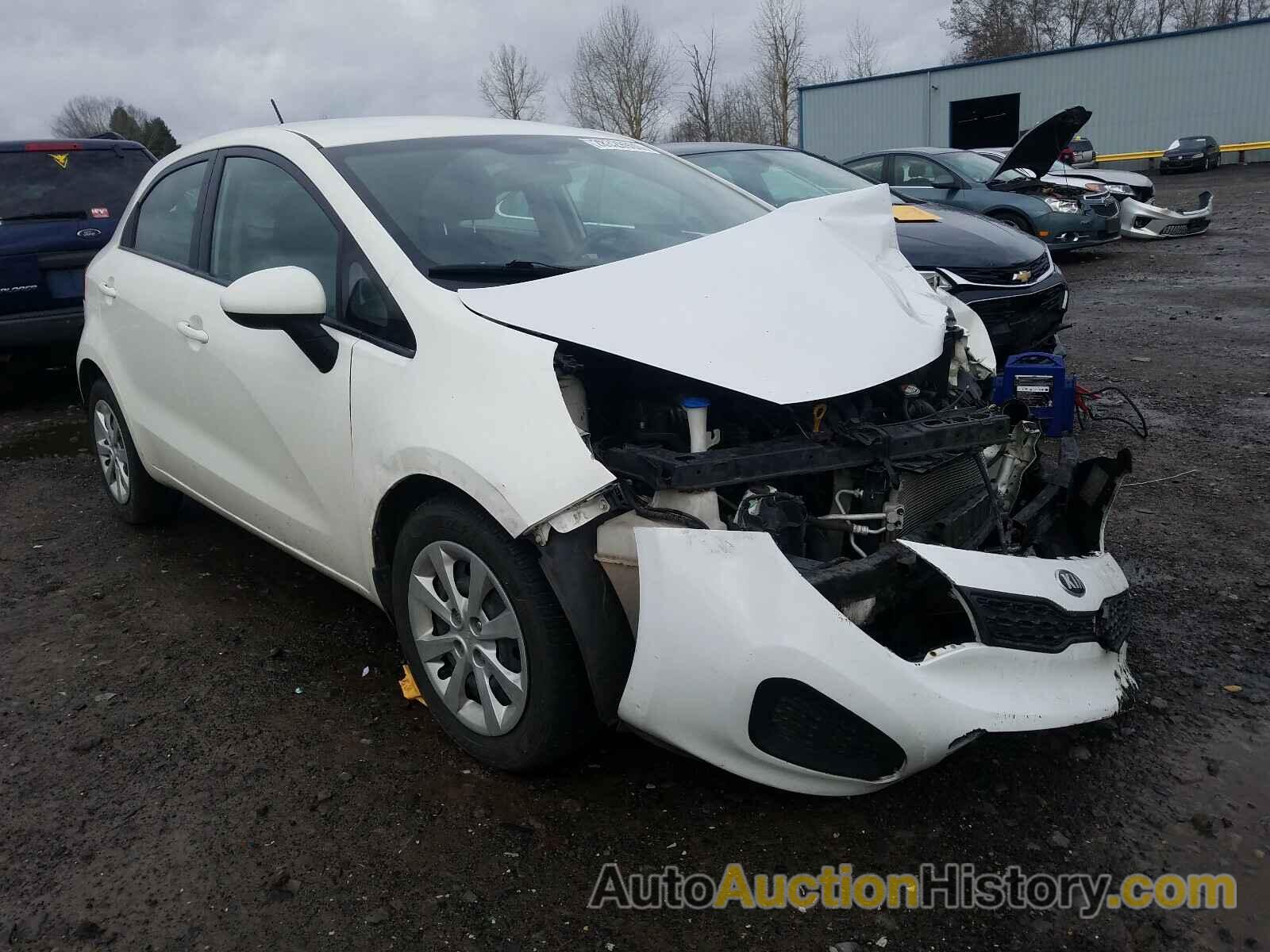 2013 KIA RIO LX LX, KNADM5A38D6240179