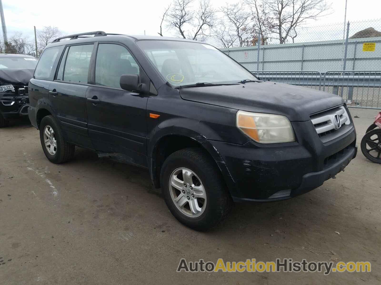 2006 HONDA PILOT LX LX, 2HKYF18176H548805