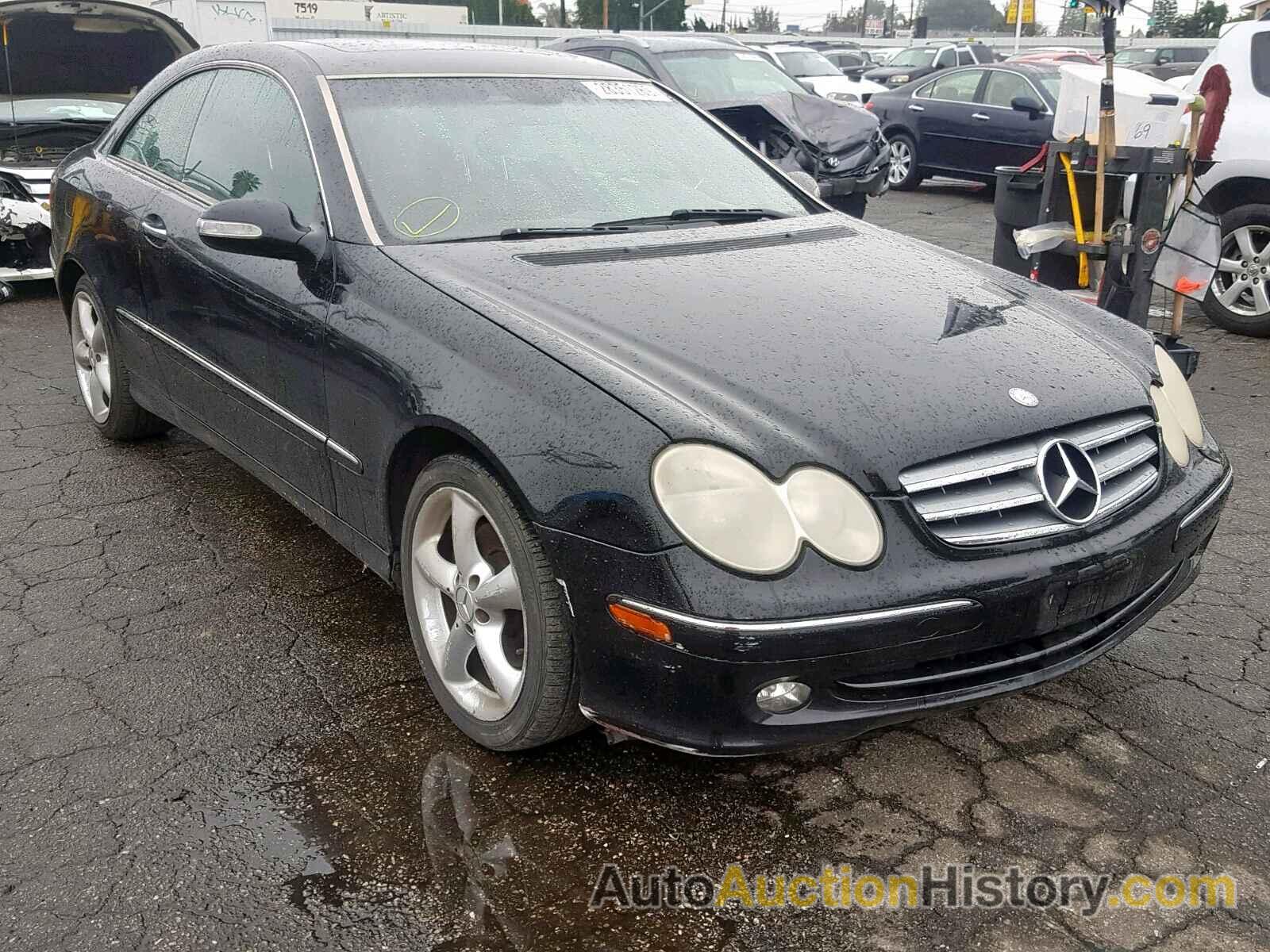 2005 MERCEDES-BENZ CLK 320C, WDBTJ65J35F143672