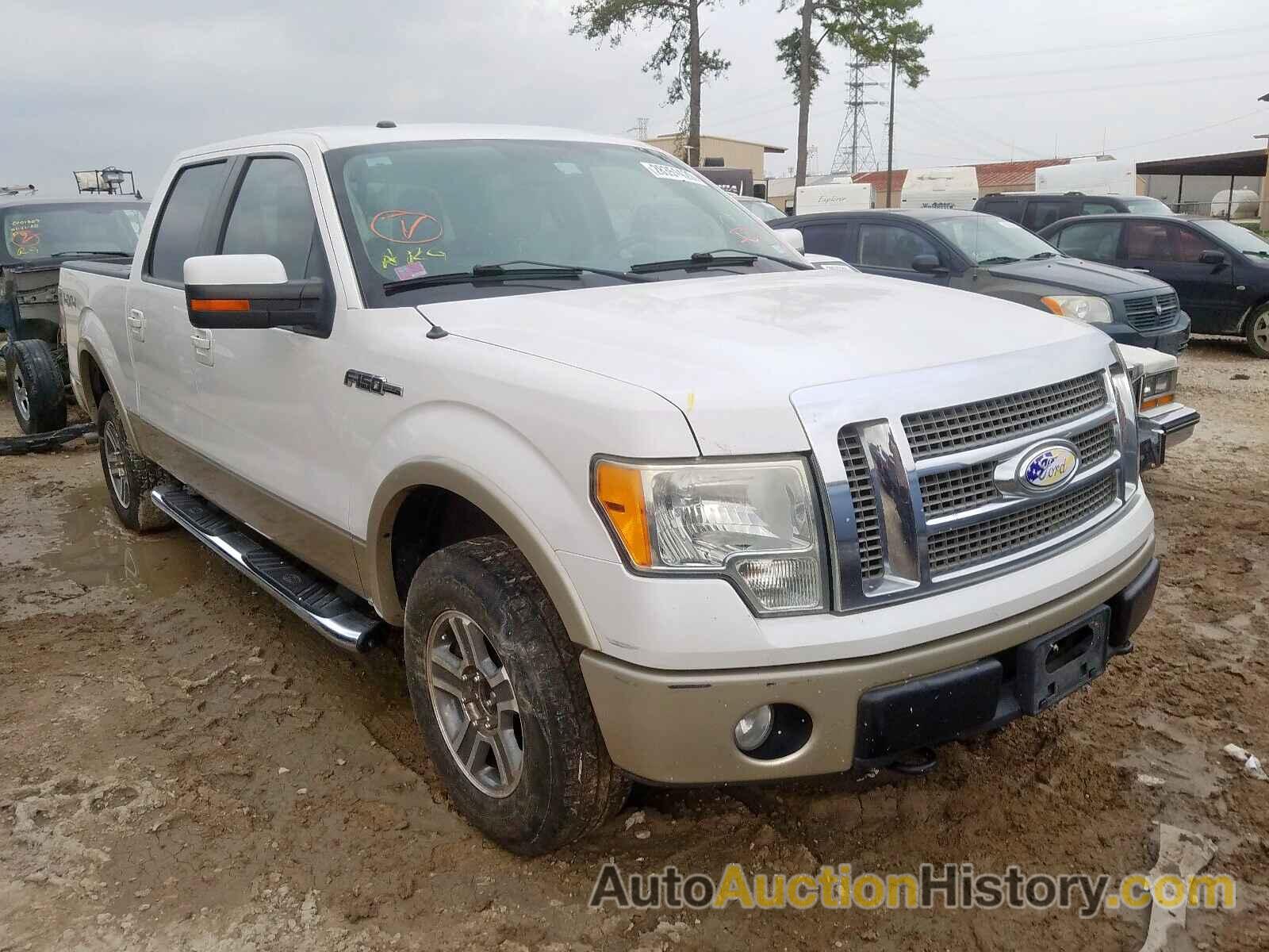 2010 FORD F150 SUPER SUPERCREW, 1FTFW1EV9AFD78772