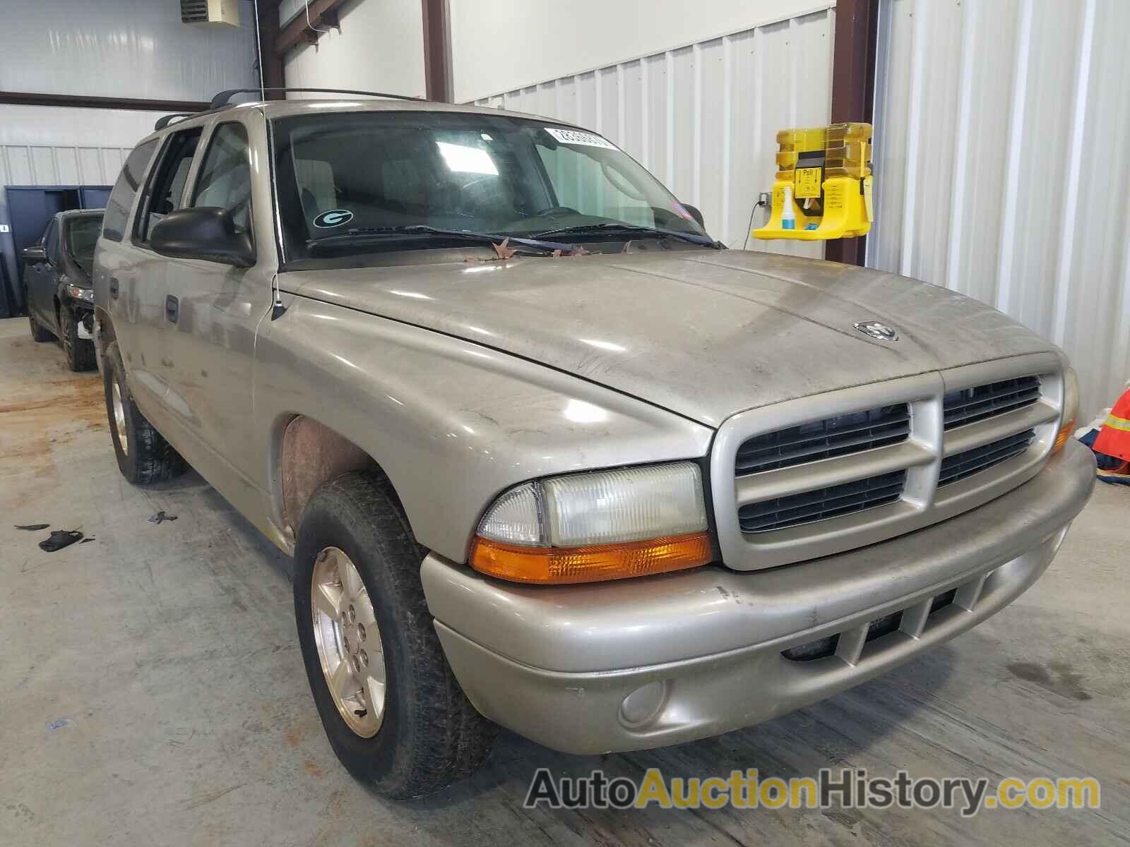 2002 DODGE DURANGO SP SPORT, 1B4HR38N02F150181