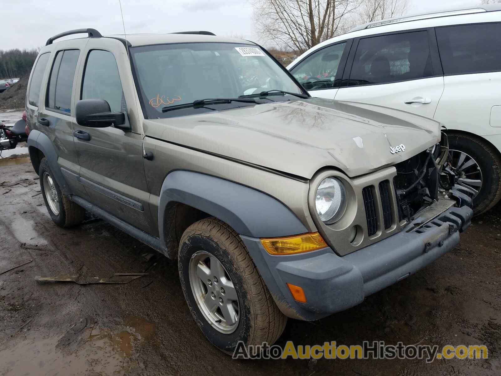 2005 JEEP LIBERTY SP SPORT, 1J4GL48K55W568648