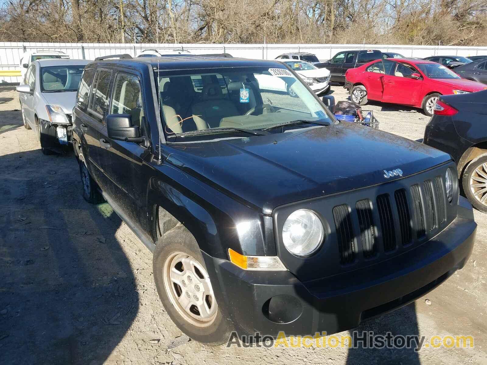 2007 JEEP PATRIOT SP SPORT, 1J8FT28W87D298086