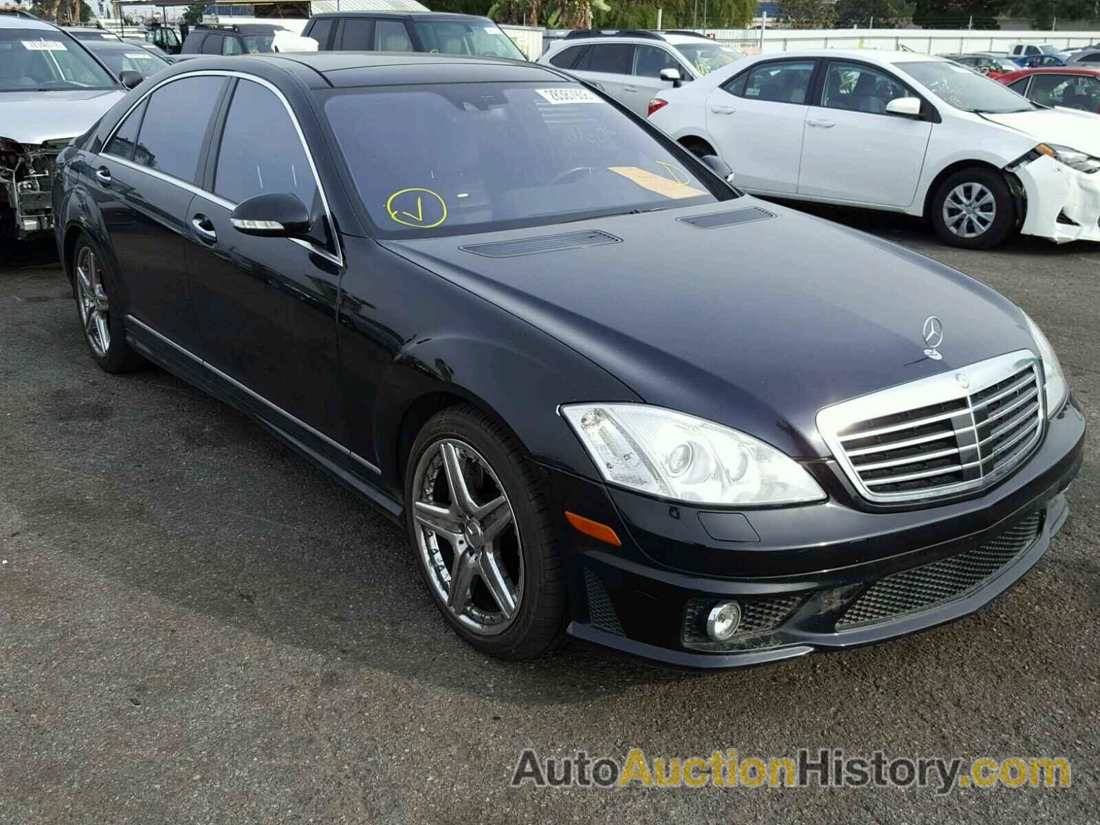 2008 MERCEDES-BENZ S 63 AMG, WDDNG77X58A170167