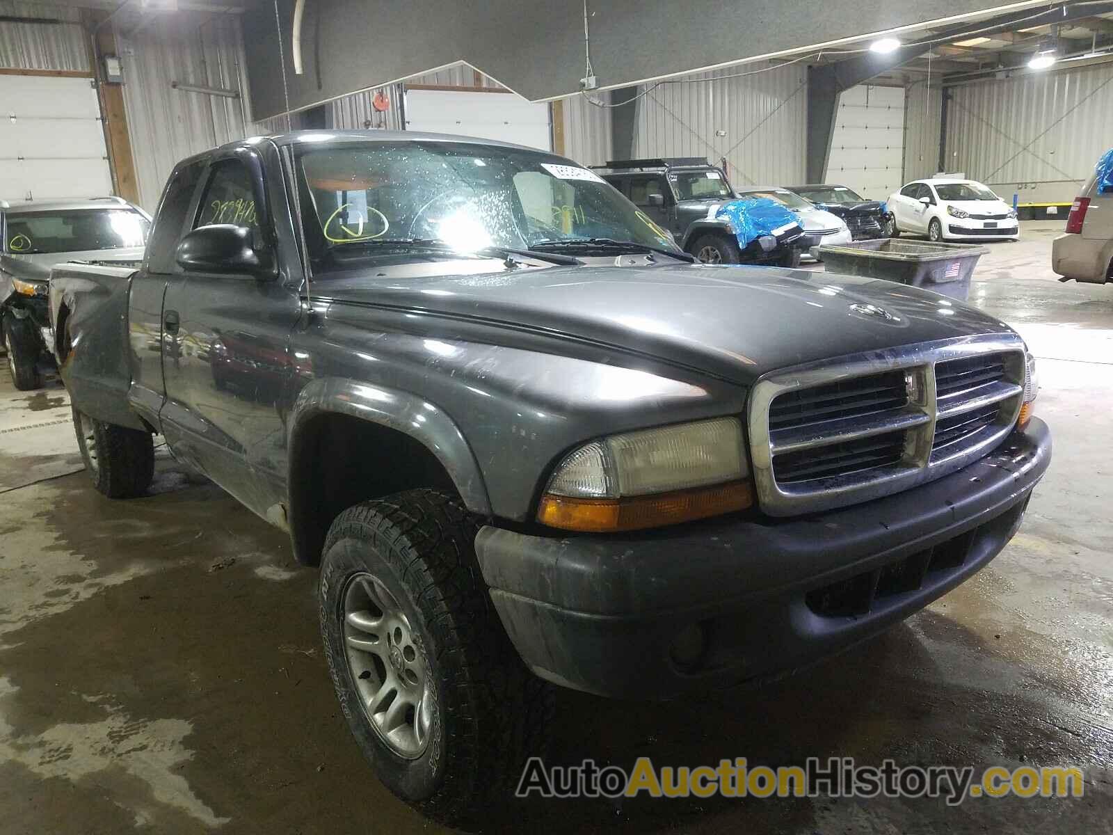 2004 DODGE DAKOTA SXT SXT, 1D7HG12K84S525391