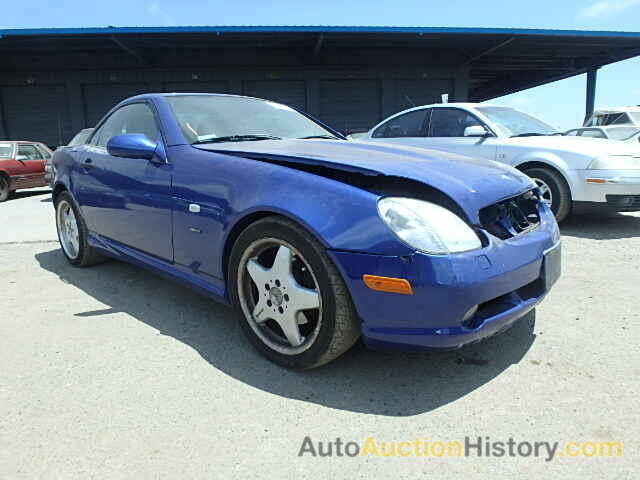 1999 MERCEDES-BENZ SLK 230, WDBKK47F4XF127795