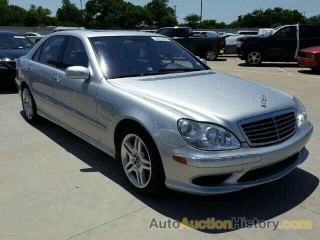 2003 MERCEDES-BENZ S55 AMG, WDBNG74JX3A332473