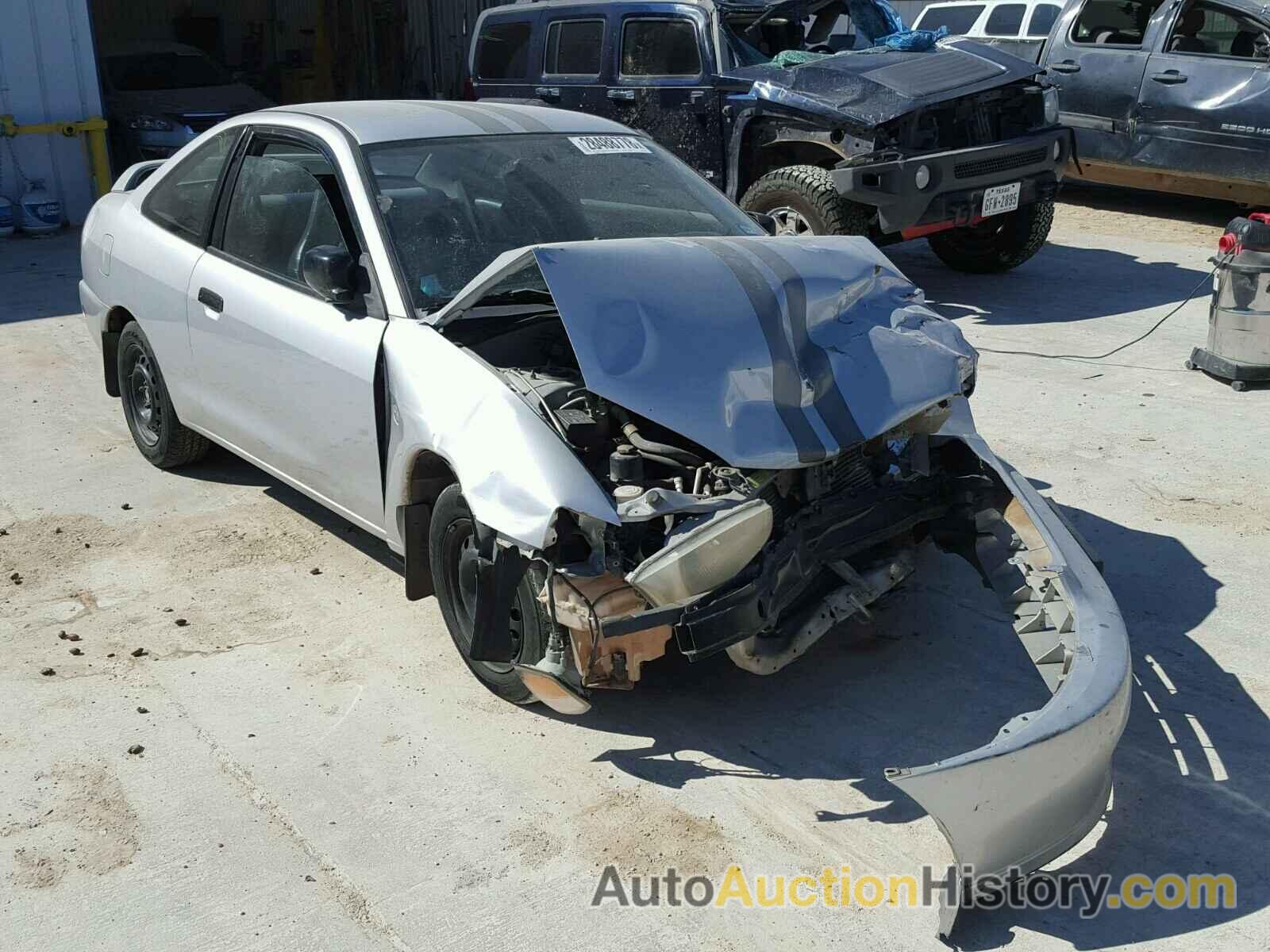 2002 MITSUBISHI MIRAGE DE, JA3AY11A02U047694