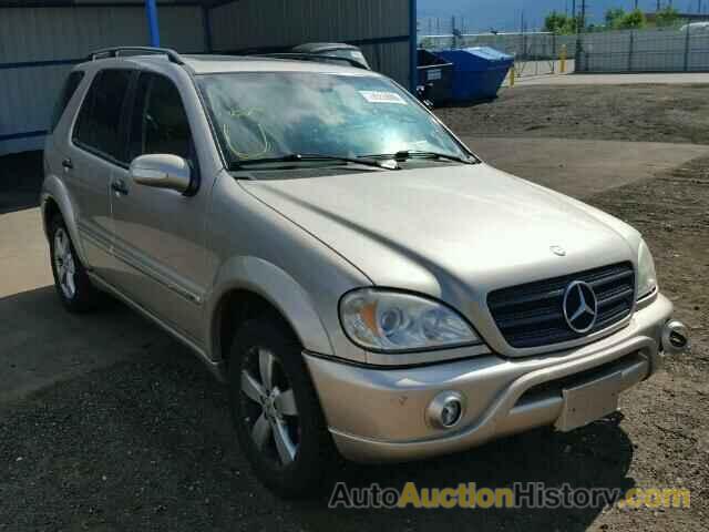 2003 MERCEDES-BENZ ML320, 4JGAB54E83A381852