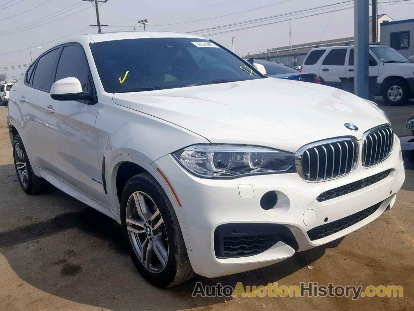 2017 BMW X6 XDRIVE50I, 5UXKU6C32H0S99698