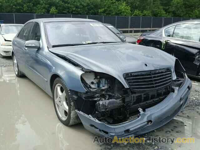 2005 MERCEDES-BENZ S430 4MATI, WDBNG83J35A454800